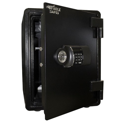 Safe YES031DK Home Electronic + Key Lock Black 520x410x445mm_1 - Theodist