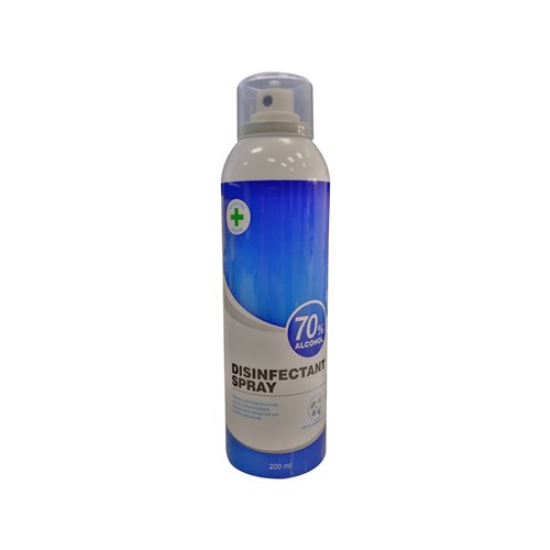 Disinfectant Spray 70% Alcohol 10518 200mL - Theodist