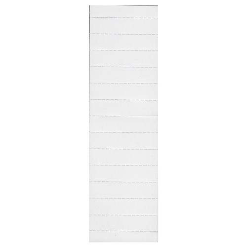Crystalfile Inserts for Tabs - Assorted Colours
