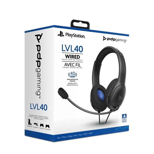 PDP LVL 40 Wired Gaming Headset for PlayStation