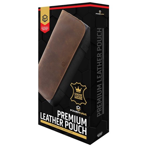 Powerwave Premium Leather Pouch for Nintendo Switch_1 - Theodist