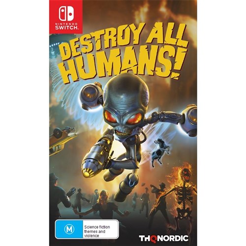 Destroy All Humans! Nintendo Game - Theodist