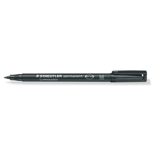 Staedtler 317 Lumocolor Permanent Pen Medium Black - Theodist