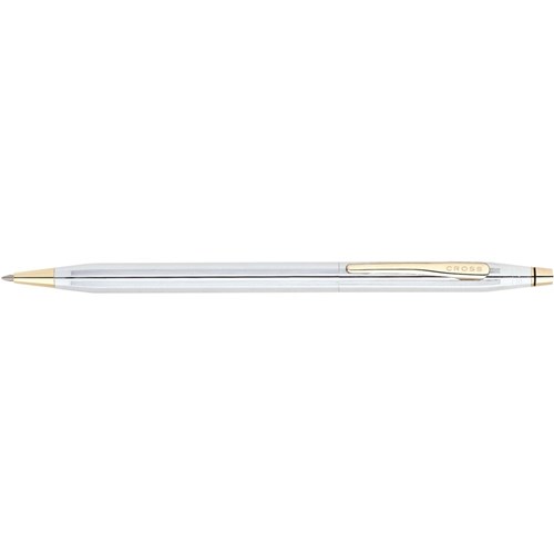 Cross 3302 Classic Century Medalist Ballpoint Pen, Chrome & Gold_1 - Theodist