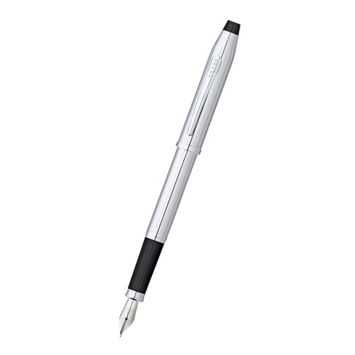 Cross 3509 Century II Fountain Pen, Lustrous Chrome - Theodist