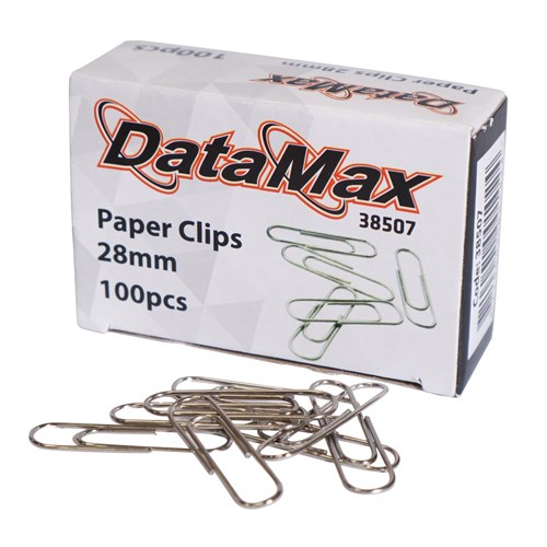 DataMax 38507 Paper Clips 28mm 100 Pack_1 - Theodist