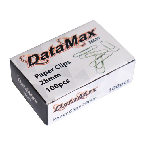 DataMax 38507 Paper Clips 28mm 100 Pack_2 - Theodist