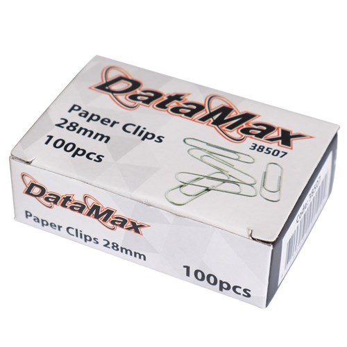 DataMax 38507 Paper Clips 28mm 100 Pack_3 - Theodist