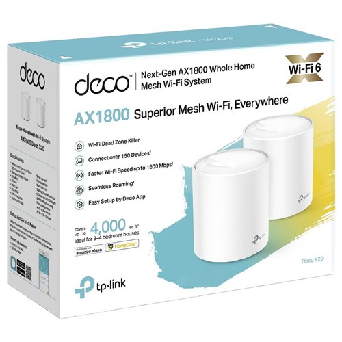 TP-Link Deco X20 AX1800 Whole Home Mesh Wi-Fi 6 System_2 - Theodist