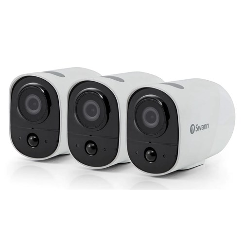 Swann Xtreem Wire-Free Smart Security Camera 3 Pack