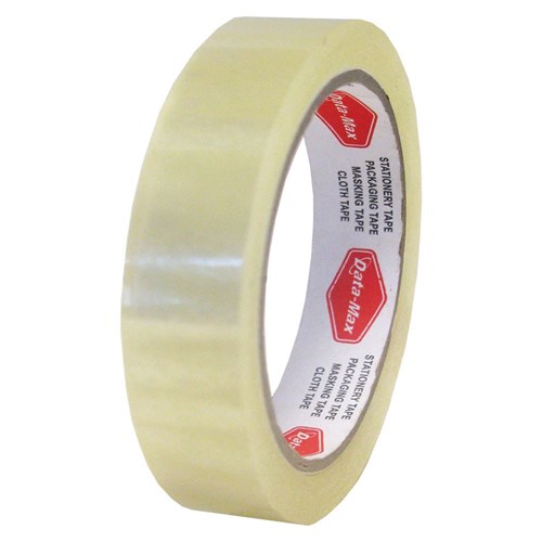 DataMax Clear Tape Large 3" Core 24mmX66m - Theodist