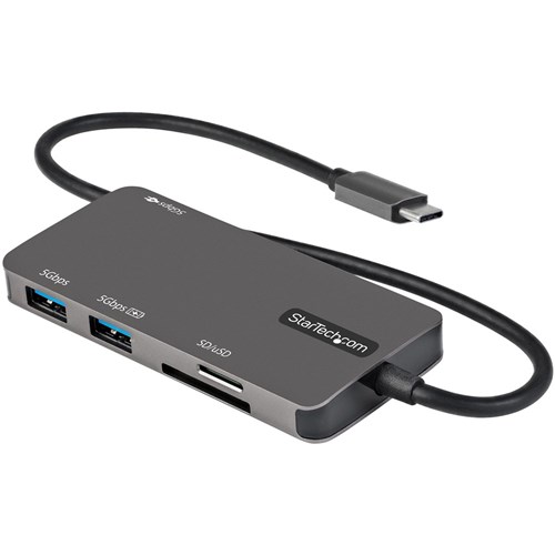 USB C Multiport Adapter - USB-C to 4K HDMI, SD/MicroSD Slot, 3-Port USB 3.0 Hub - USB Type-C Mini Dock 