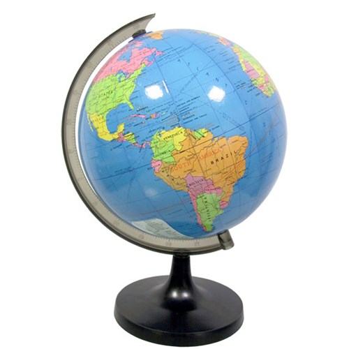 Globe World 21.4cm Diameter with Stand - Theodist