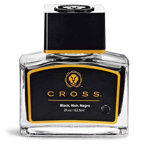 Cross Fountain Pen Ink Bottled 62.5mL, Black & Blue_1 - Theodist