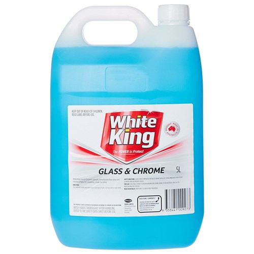 White King Glass and Chrome Cleaner 5L