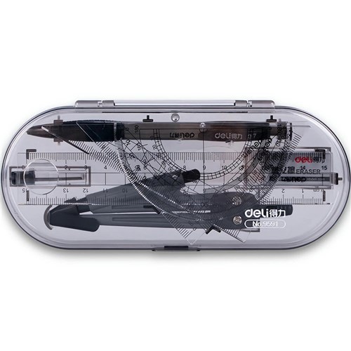 Deli 9591 Drafting Set 8 Pieces - Theodist