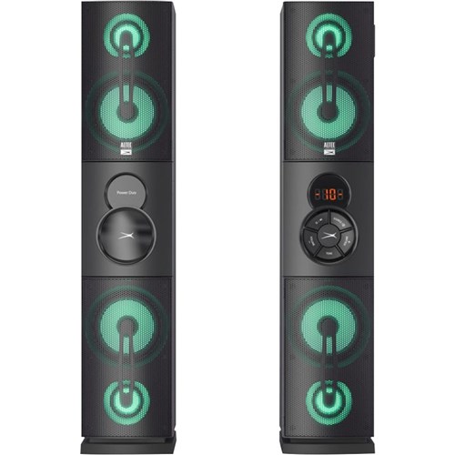 Altec Lansing Party Duo Tower Set Speaker Black Theodist Theodist
