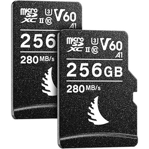 Angelbird 256GB AV Pro UHS-II microSDXC Memory Card with SD Adapter (2-Pack)