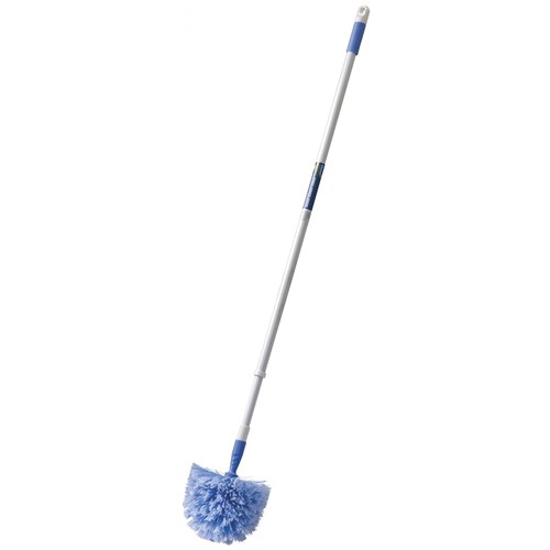 Oates Cobweb Broom Dome W/1.7m Handle Blue