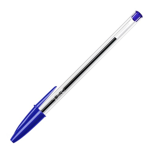 BIC BIC211 Cristal Original Medium 1.0mm, Blue - Theodist