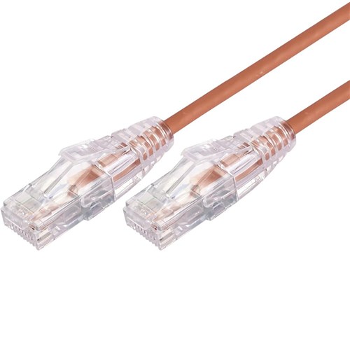 Blupeak Ultra Thin CAT 6A UTP LAN Cable 50cm - Orange