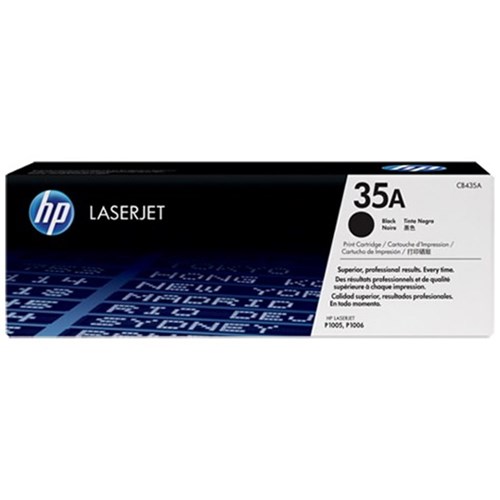 HP 35A Black Original LaserJet Toner Cartridge