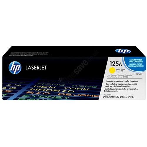 HP 125A Yellow Original LaserJet Toner Cartridge