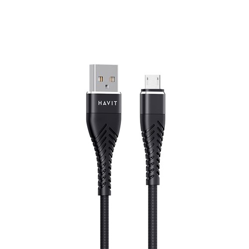 Havit CB706 USB to Micro USB Braided 1m Black - Theodist