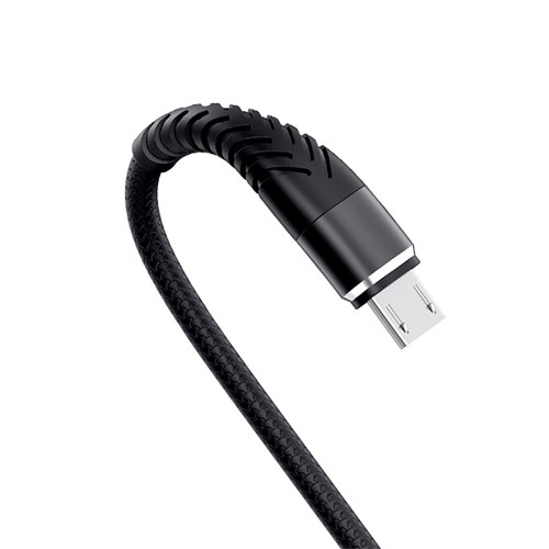 Havit CB706 USB to Micro USB Braided 1m Black_1 - Theodist