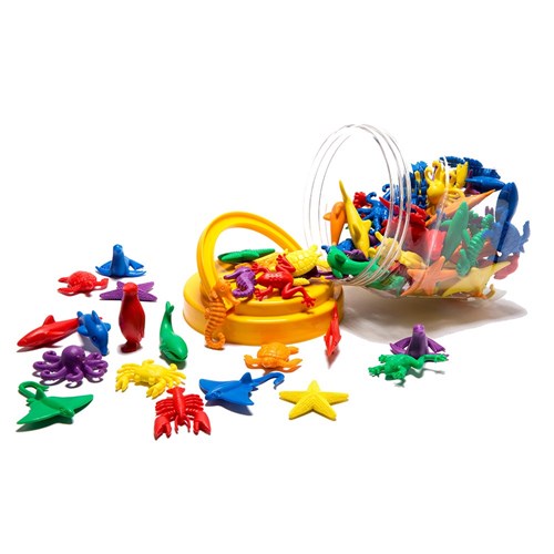 Learning Can Be Fun Sea Life Counters 84 Pieces