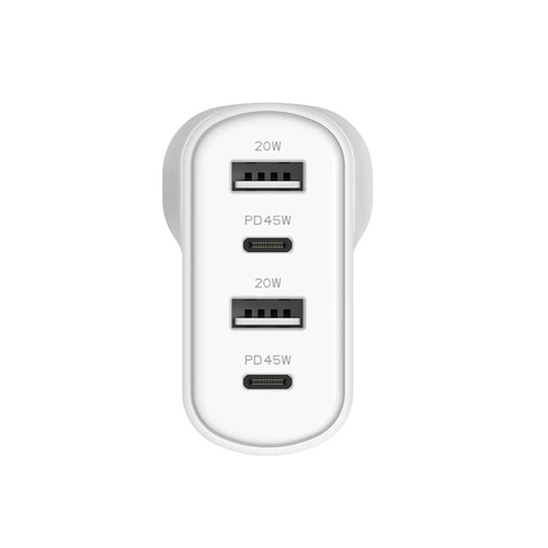 Cygnett 45W Multiport Wall Charger AU - White