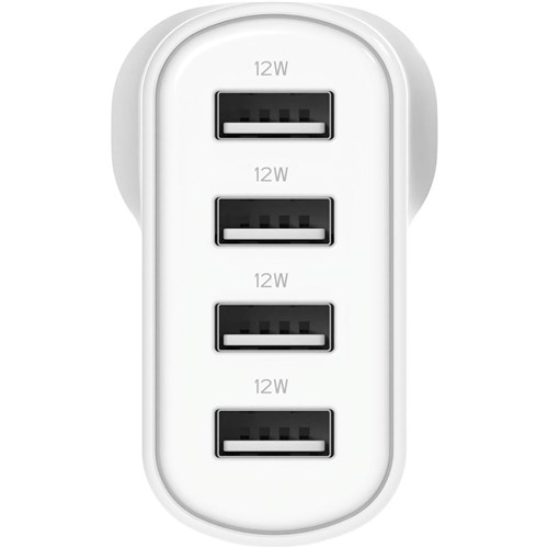 Cygnett PowerPlus 24W Multiport Wall Charger