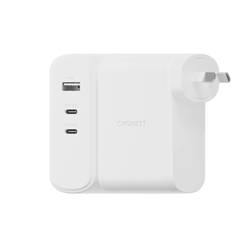 Cygnett PowerMaxx 100W MultiPort GaN Wall Charger