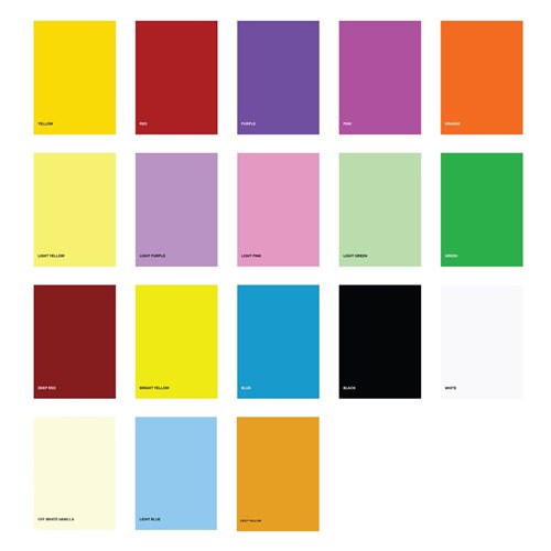 DataMax Coloured Board 180gsm 787x1092mm, Assorted - Theodist