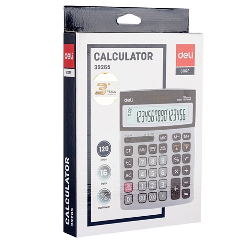 Deli Calculator Desktop 16 Digit E39265