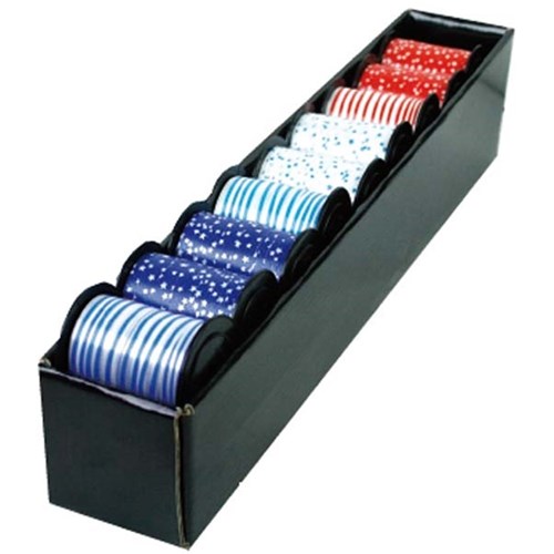 Artwrap Ribbon Roll 10mm x 10m Assorted Designs