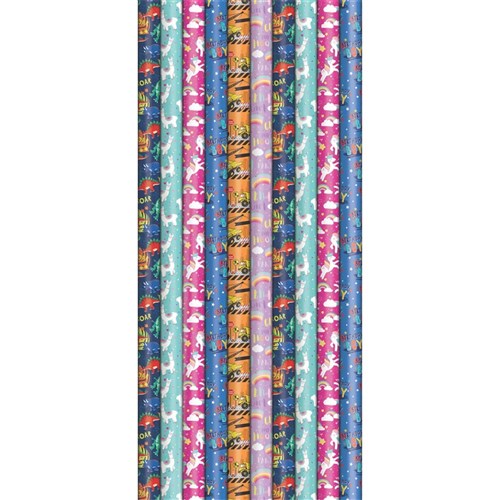 Artwrap E6911 Gift Wrap 3mx700mm Assorted Design_2 - Theodist