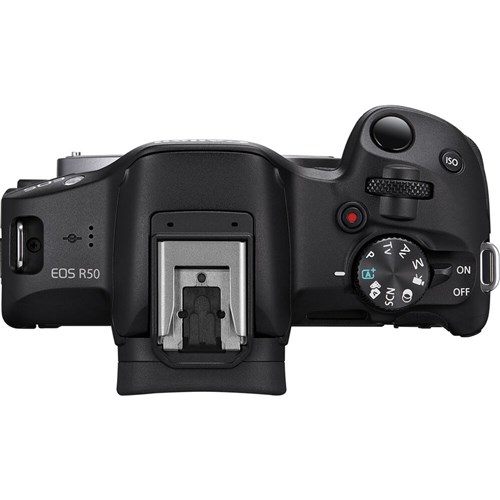 Canon EOS R50 Mirrorless Camera with 18-45mm Lens