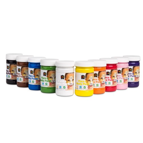 Educational Colours Face & Body Paint 175ml - Assorted