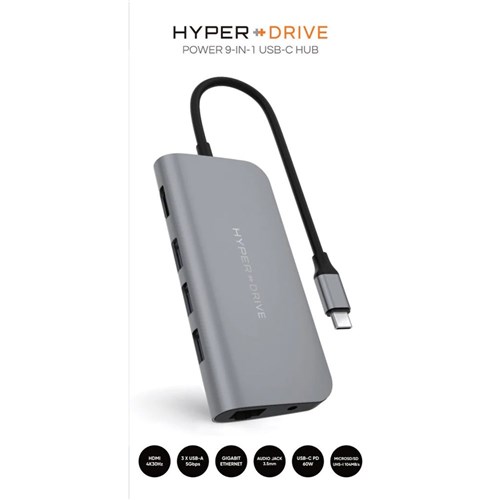 HyperDrive POWER 9-in-1 USB-C Hub –