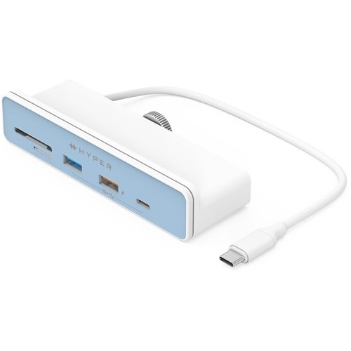 HYPERDRIVE 6-in-1 HDMI/USB Hub for iMac 24" - Silver