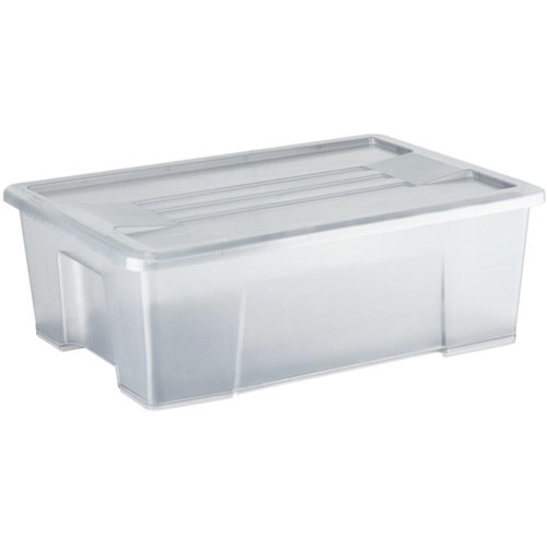 Italplast 10 Litre Storage+ Modular Storage Box with Lid