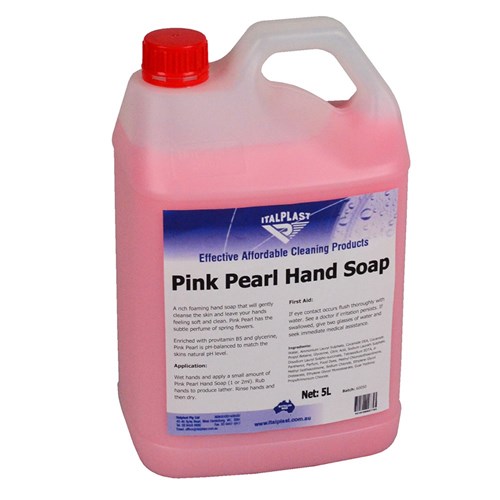 Italplast Pink Pearl Liquid Hand Soap 5 Litre