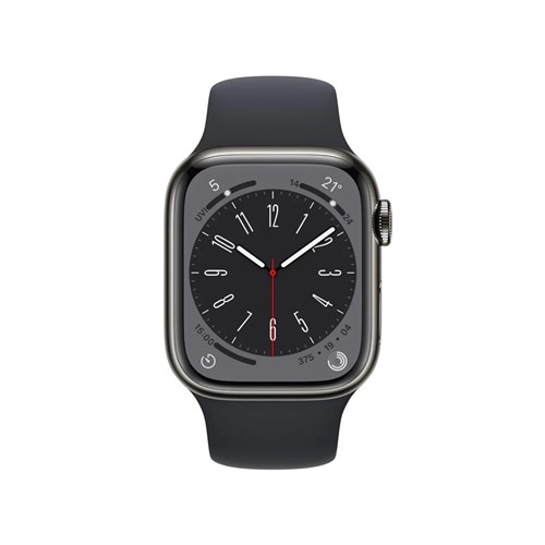 Apple Watch Series 8 41mm Graphite Stainless Steel Case GPS + Cellular