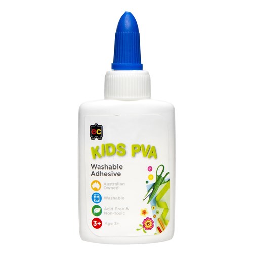 Educational Colours Kids PVA Glue 50ml