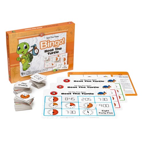 Learning Can Be Fun Beat The Turtle Tell The Time Bingo 