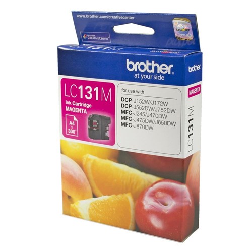 Brother LC131M Magenta Ink Cartridge