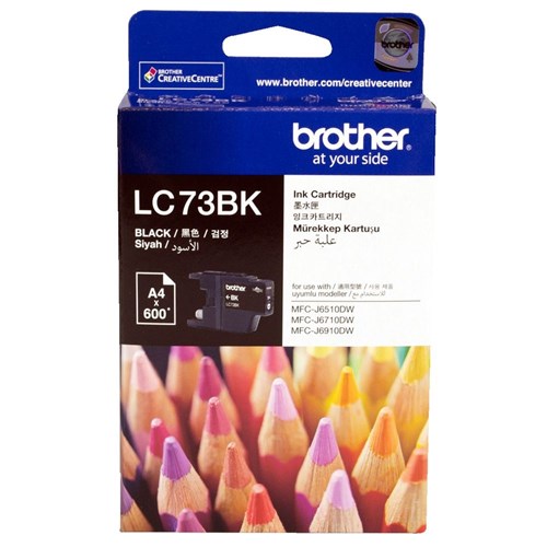 Brother LC73BK Black Ink Cartridge