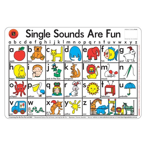 Learning Can Be Fun Placemats Assorted_1 - Theodist