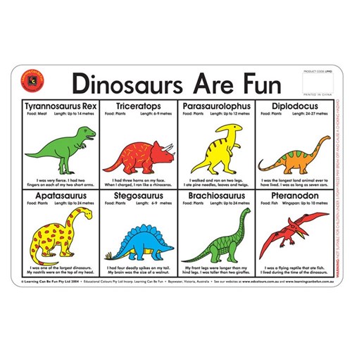 Learning Can Be Fun Placemats Assorted_4 - Theodist